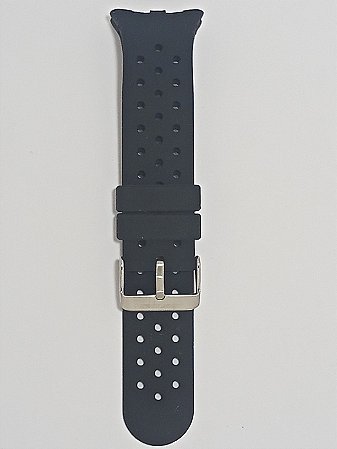 Pulseira original Mormaii mo7700aa preta de silicone