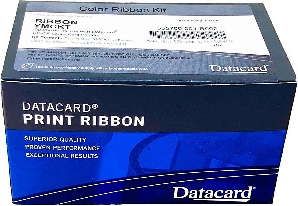 Ribbon Datacard Color 535700-004-R002 P/ CD800