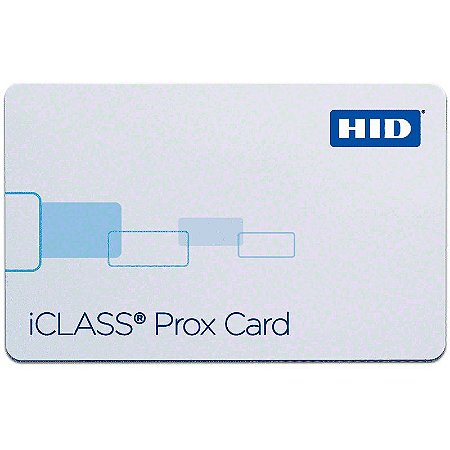 Cartão de Proximidade HID ICLASS 32K BIT (Application Areas: 16k/16 + 16K/1) + PROX 2024 ISO (Cento)