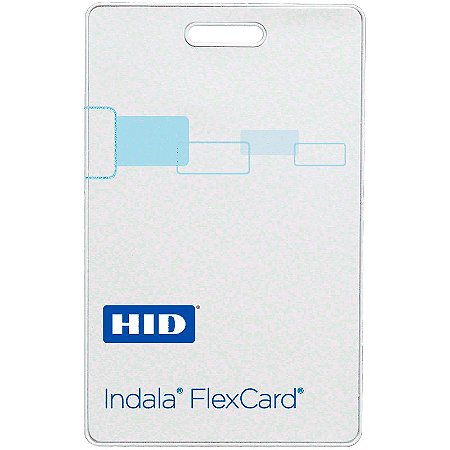 Cartão de Proximidade Indala FlexCard - Clamshell (Cento)