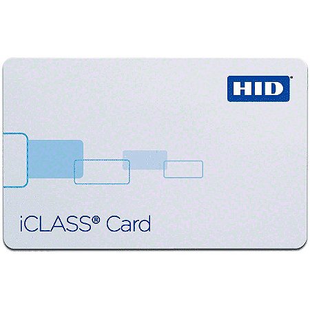 Cartão de Proximidade HID iCLASS 2000 de 2k - ISO (caixa com 100 cartões)