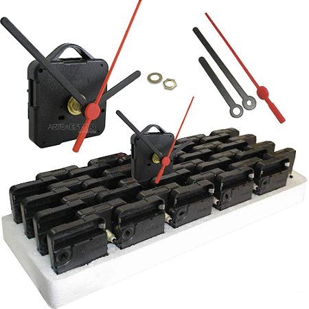 20 Máquinas para relógios Continua eixo 13 Com alça mecanismo completo