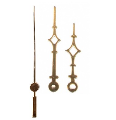 10 jogos de ponteiros Universal Pequeno (3,5 cm) - Dourado