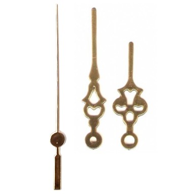10 Jogos de ponteiros Colonial Médio (5,5 cm) - Dourado