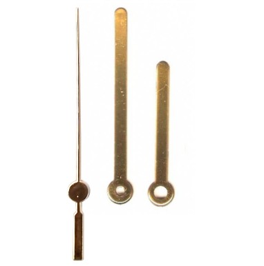 10 Jogos de ponteiros Palito Pequeno (3,5 cm) - Dourado