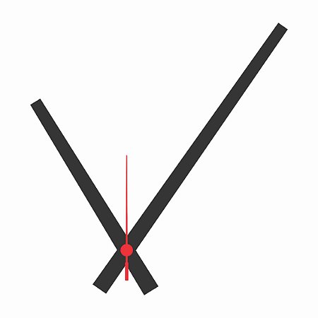 10 Jogos de ponteiros Big Bang (20 cm) - Preto