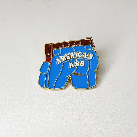 Pin de Metal Personalizado - America's Ass