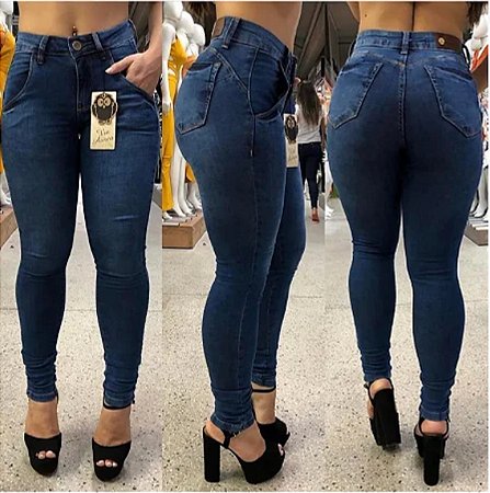 Calça Skinny bolso Faca