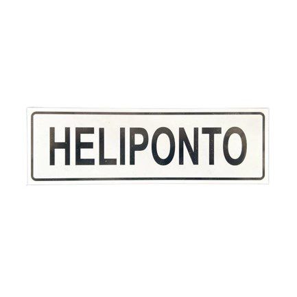 Placa - Heliponto (Mini)