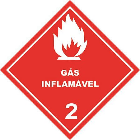 Placa Simbologia de Risco Gás Tóxico | RIOPLACAS