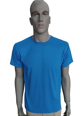 Camiseta Azul Royal - Manga Curta