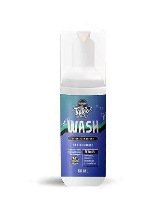 WASH Sabonete em Espuma para o Pós Tattoo 50ml - M.Boah Tattoo