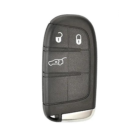 Chave Canivete Jeep Fiat Mala Partida Oca 3 Botões