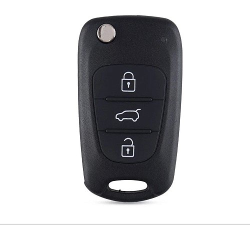 Chave Canivete I30 Hyundai 3 Botões Completa - Alarme Original