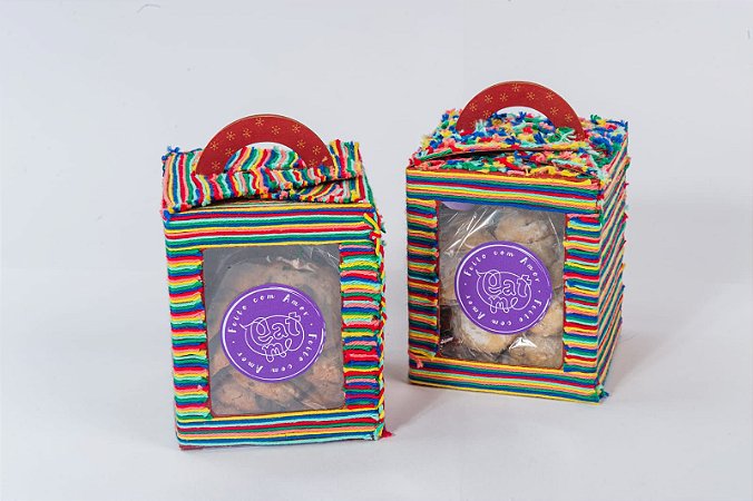 Mini Cookie de Aveia com Gotas de Chocolate 25 unidades