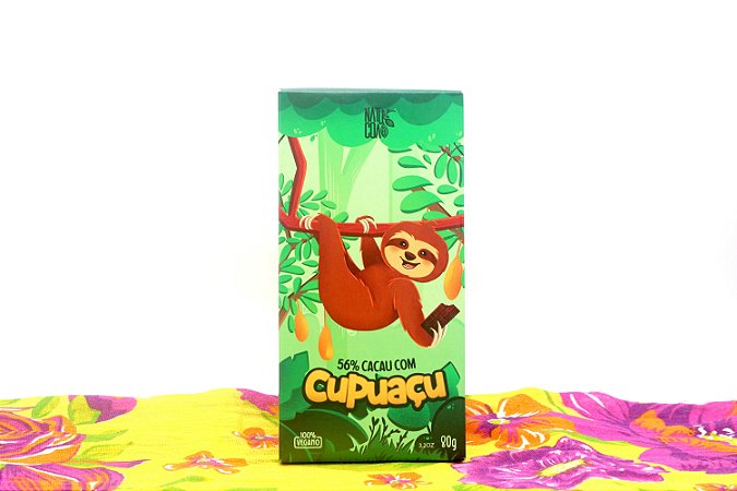 Chocolate em Barra 56% com Cupuaçu 90 g