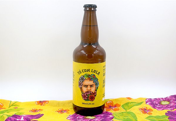 Cerveja Tô com Lula - Pilsen 500 mL