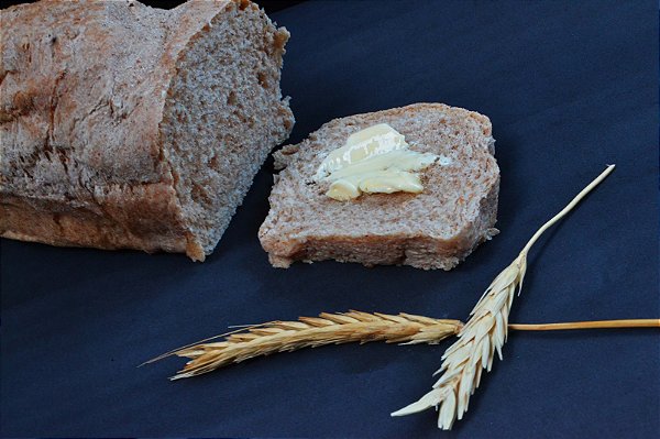 Pão integral Vegano