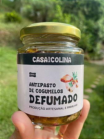 Antepasto de cogumelo defumado 200 g