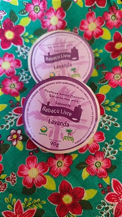 Sabonete de coco babaçu c/ lavanda 90 g