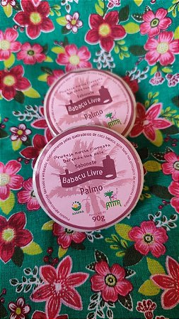 Sabonete de coco babaçu c/ palmo 90 g
