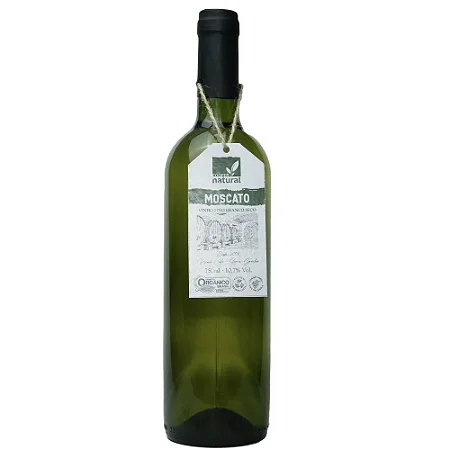 Vinho fino branco seco moscato 750 mL