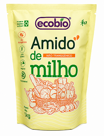 Amido de milho não-transgênico 200 g