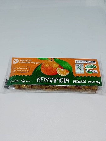 Barra de cereal bergamota 30 g