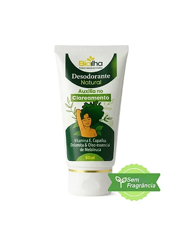 Desodorante natural 60 mL