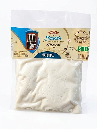 Queijo tipo boursin natural vácuo 300 g