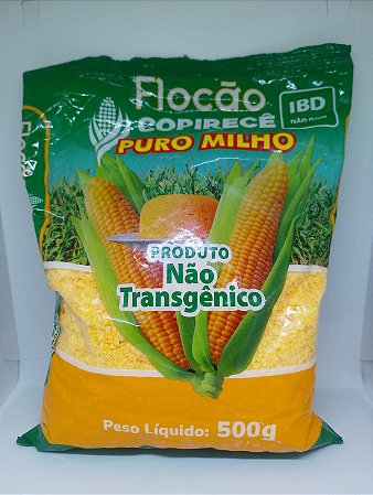 Flocão de milho cuscuz 500 g