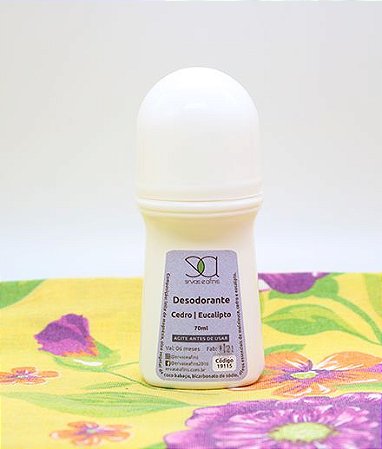 Desodorante Natural (Cedro e Eucalipto) 70ml