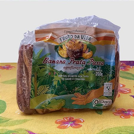 Banana prata passa orgânica 200 g