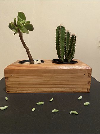 Cachepô ou Cachepot em madeira (29)