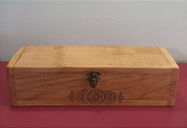 Caixa de madeira decorativa (CMD-02)