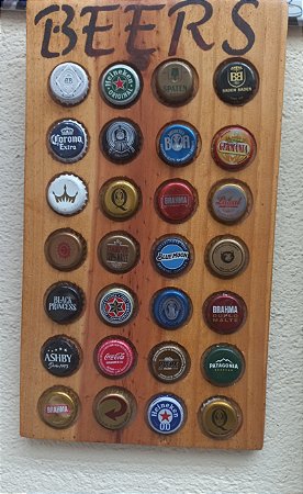 Porta Tampinhas de Garrafas