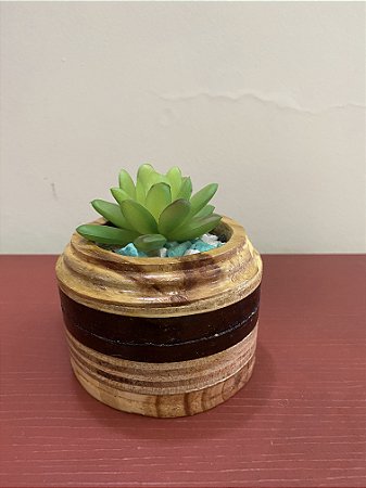 Cachepô ou Cachepot em madeira (39)