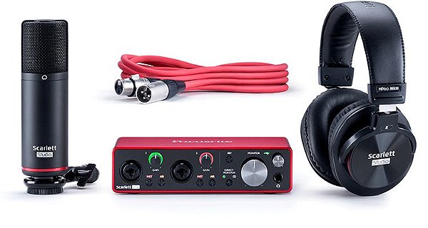 SCARLETT 2I2 STUDIO (3RD GEN) KIT INTERFACE