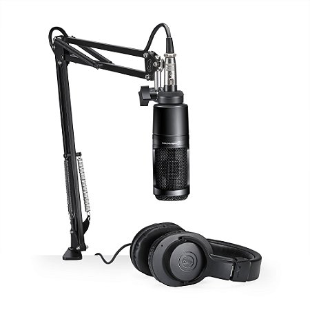 PACK PODCAST MIC+FONE AT2020PK AUDIOTECHNICA