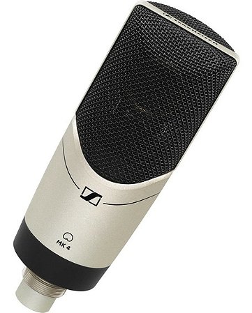 Microfone condensador para estúdio Sennheiser MK4