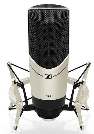 Microfone condensador para estúdio Sennheiser MK8