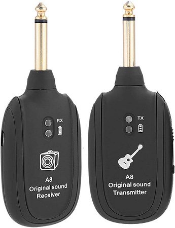 Transmissor e Receptor Sem Fio P/ Guitarra, Violão e Baixo - A8 - Play  Acoustic Áudio, equipamento de audio, cabos e acessorios