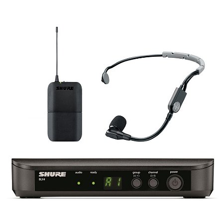 Microfone Sem Fio Shure BLX14BR/SM35 Headset