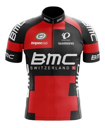 Camisa Infantil BMC Ciclismo Uv+ Confortável Dry Fit Respiravel