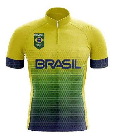 Camisa Infantil Brasil Confortável Dry Fit Respirável Pro UV