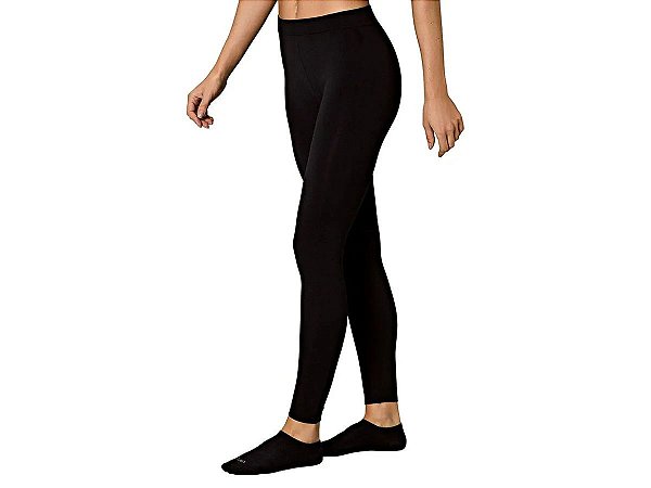 Legging de Compressão Unissex Tecnologia UV50+ Malha de Poliamida