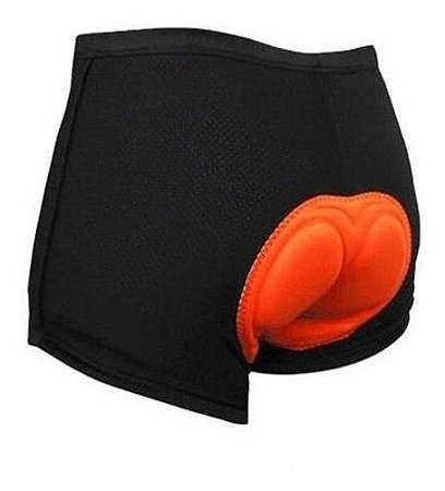 Shorts Masculino Forro Espuma D45 poliéster Esportes Ciclista