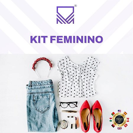 Kit Organizador Feminino com 5 Colmeias