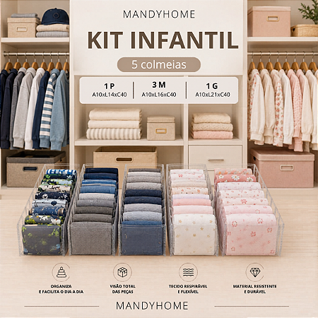 Kit Colmeia Infantil - 5 Unidades