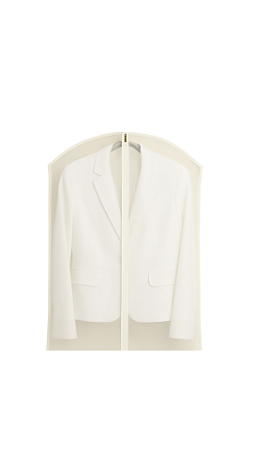 Capa Para Roupas em Organza Leve e Respirável